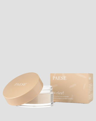 Setting and Mattifying Loose Rice Powder, Light Beige Shade Hi Rice Paese