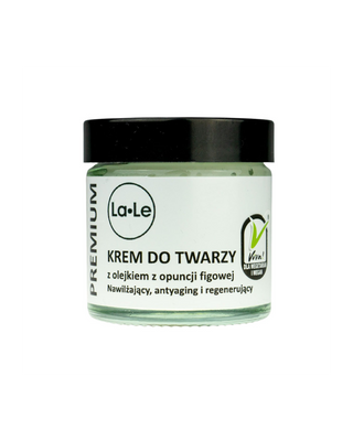 Face cream with prickly pear oil dedicated to dry, tired, mature skin La-Le - 1