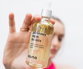Jasmine Body Oil with Natural Oils and Vitamin E Auna - 4