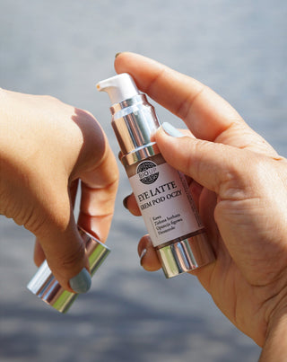 Velvety Eye Cream with Caffeine and Stem Cells Eye Latte BIOUP - 2