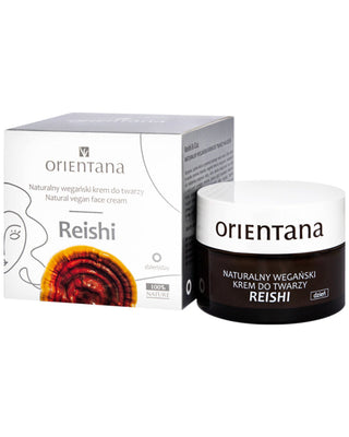 Natural Vegan Day Facial Cream with Reishi Mushroom Orientana - 2
