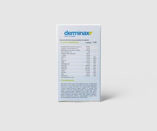 Derminax tablets with zinc and vitamins C, E and B2 for acne, blemishes and imperfections - 5