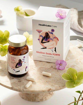 Sodium Butyrate Forte 600mg Food for Special Medical Purposes Health Labs Care 60 Capsules