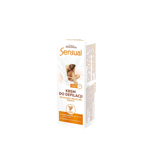 Depilation Cream for Delicate and Sensitive Areas with Oat Milk Sensual Joanna
