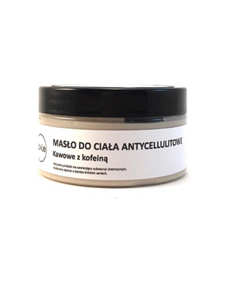 Anti-cellulite coffee butter with caffeine to improve skin color and tone La-Le - 1