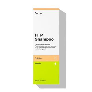 Hemp shampoo with probiotics to combat itchy and flaky scalp H+P Dermz - 4