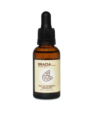 Sweet Almond Oil for Irritated, Eczema, and Psoriasis-Prone Skin Bracia Mydlarze - 1