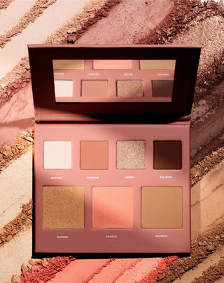 Multi-tasking face and eye makeup palette get the glow look Paese - 4