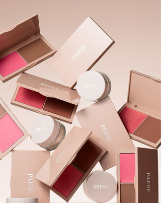 Kiss my cheeks warm Paese cream face contouring palette - 4