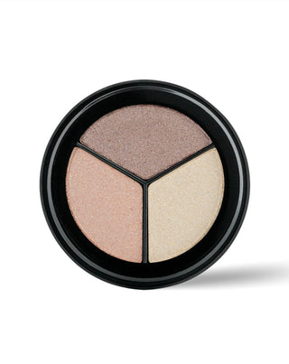 Triple dancing queen eye shadow with soft texture by Paese - 2