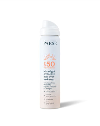 Ultralight makeup protection mist with SPF50 sunscreen by Paese - 2