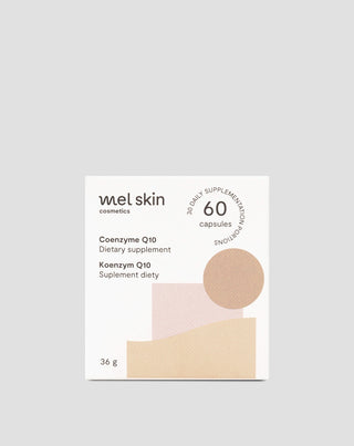 Mel Skin coenzyme Q10 capsules for a healthy cardiovascular system, beautiful skin and hair, 60 pieces