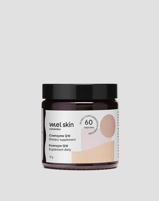 Mel Skin coenzyme Q10 capsules for a healthy cardiovascular system, beautiful skin and hair, 60 pieces