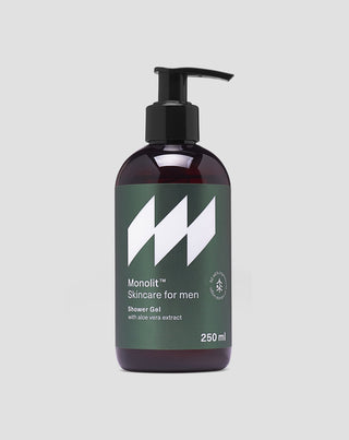 Monolit sandalwood scented shower gel for men with aloe - 1