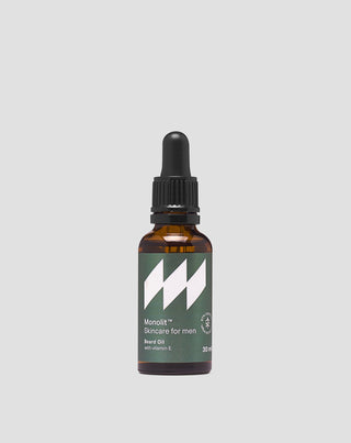 Monolit beard oil with argan oil and vitamin E softening and caring for facial hair
