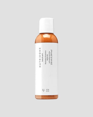 Nutridome illuminating body oil with a glow effect with jojoba oil and argan oil - 1