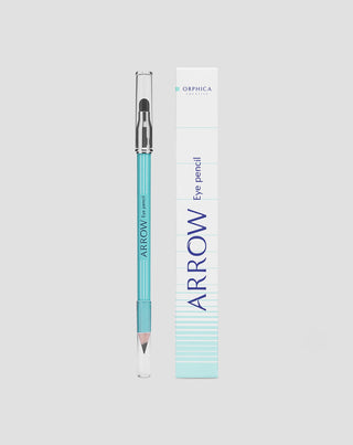 Orphica Arrow black eye pencil with plant extracts and a rubber for smudging - 2