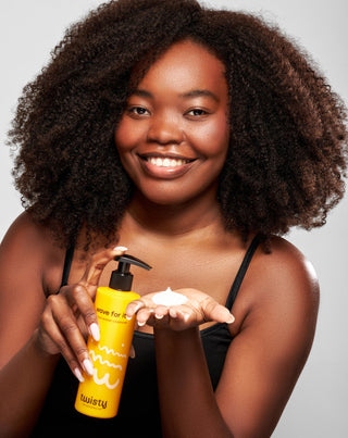 Twisty protein conditioner for curly hair with amino acids - 2