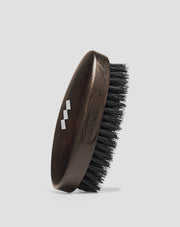 Beechwood beard punch with natural boar bristles Monolith