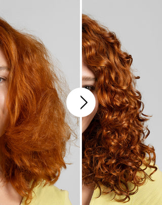 Twisty curl cream for curly hair styling with flax and oat extracts - 2