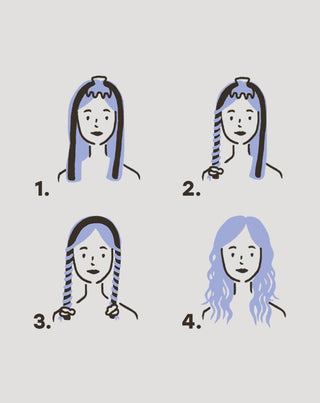 Silk roller for curling hair without heat Feel (no) heat Twisty - 5