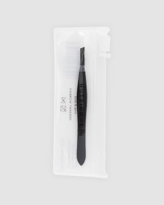 Nutridome precision oblique surgical steel cosmetic tweezers - 3