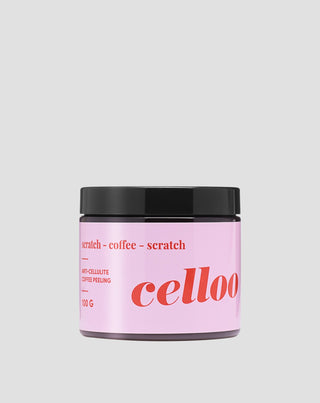 Celloo body peeling with coffee and natural oils reducing cellulite and stretch marks - 1