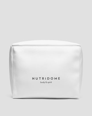 Nutridome spacious cosmetic bag made of artificial leather - 1
