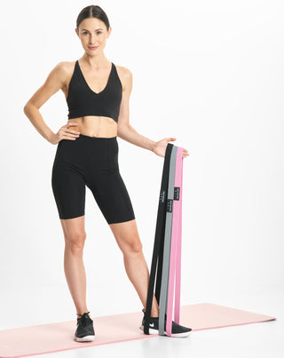 Body Functions 208 cm long resistance bands for fitness exercises set of 3 pcs._3 - 3