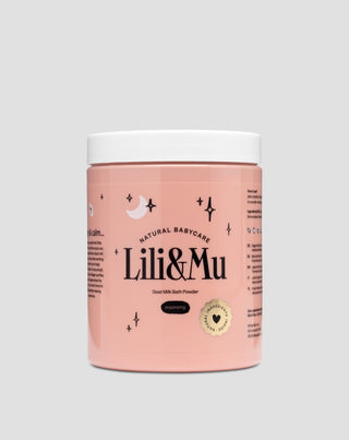 Lili&Mu goat milk bath powder for mums with jojoba oil and panthenol - 1