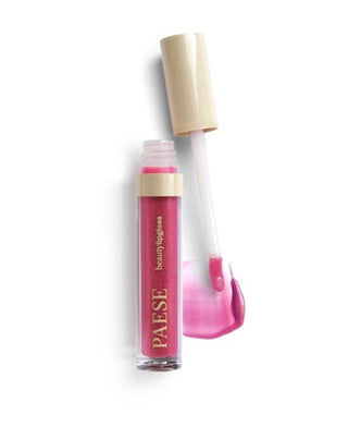 Lip Gloss with Particles for Visually Enhanced Lips, Mirror-Like Effect Shade 06 Vivid Lipgloss Paese - 4