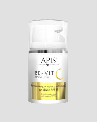 Revitalizing Day Cream with SPF 15 and Vitamin C Re-Vit C Home Care Apis - 1