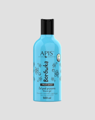 Natural Shower Gel with Blueberry Scent and Hyaluronic Acid Fruit Shot Apis - 1