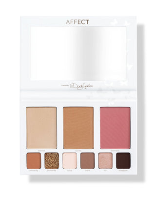 Affect Professional Cosmetics Butterfly Makeup palette of blushes and bronzers - 4