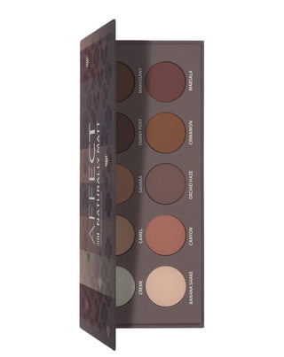 Naturally Matt Pressed Eyeshadows Palette Affect Professional Cosmetics - 2