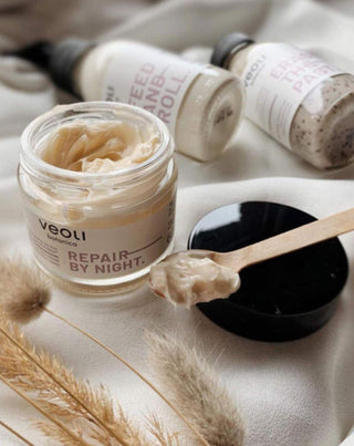 Veoli Botanica Second skin Repair by night face cream with lipid protection - 2