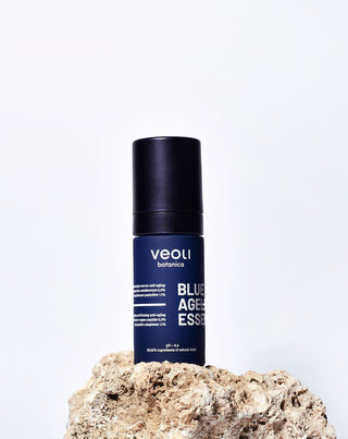 Blue ageless essence anti-aging serum with copper peptide and peptide complexes by Veoli Botanica - 3
