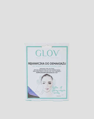 Reusable Makeup Removal and face Cleansing Glove On-The-Go Ivory Glov - 4
