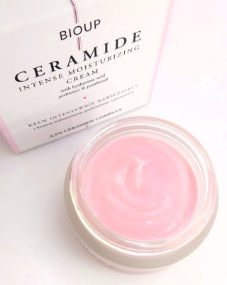Intensive moisturizing cream with ceramides hyaluronic acid prebiotics BIOUP - 2