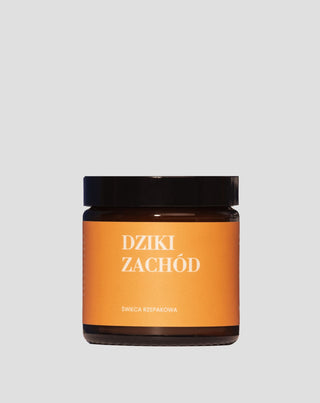 Natural rapeseed candle full of warmth and character with Wild West fragrance Mglife - 1