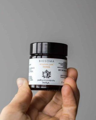 Enzymatic Exfoliating Peel - Papaya Mask for All Skin Types RAW Line Biosoma - 2