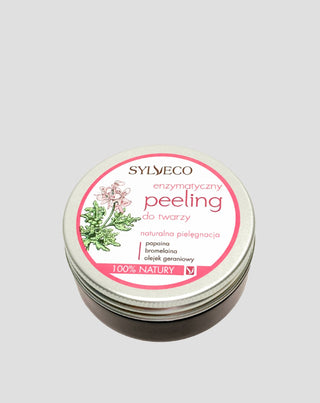 Smoothing Enzymatic Face Scrub Improving Skin Texture Sylveco - 1