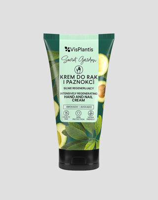 Intensively Regenerating Cream for Hands and Nails with Avocado and Cottonseed Oil Vis Plantis - 1