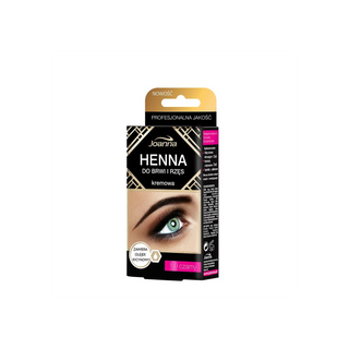 Cream Brow and Lash Henna in Black with Castor Oil Joanna - 1