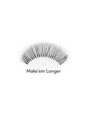 Bamm!Lashes artificial 2d lashes for multiple applications for a natural Make'em Longer effect - 2
