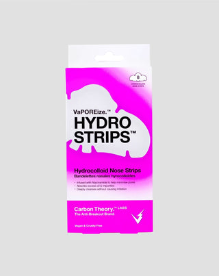 Nose patches to remove excess sebum with niacinamide VaPOREise Hydro Strips Carbon Theory - 1