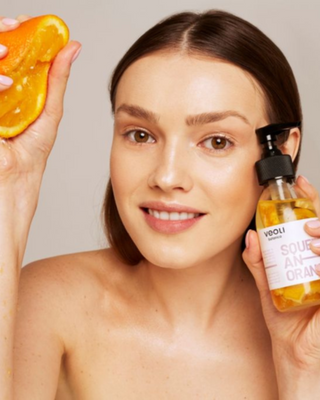 Veoli Botanica squeeze an orange emulsifying make up remover oil & SPF - 2