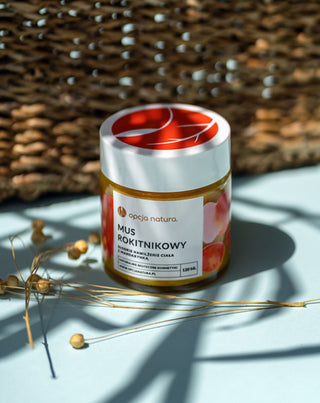 Natural sea buckthorn mousse for body for dry and dull skin Opcja Natura_2 - 2