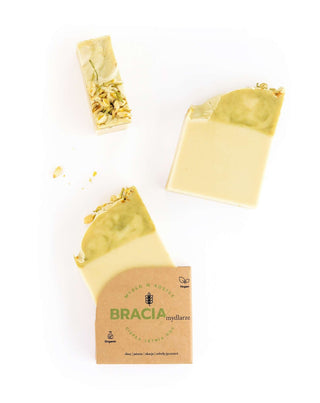 Solid Soap with Jasmine and Acacia for Wrinkles and Acne Warm Summer Night Bracia Mydlarze - 2