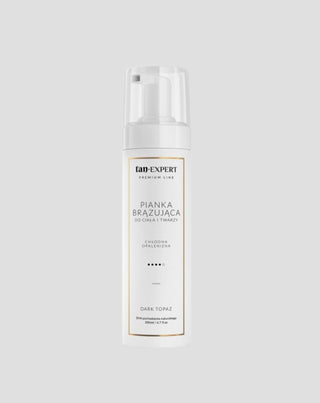 Light Self-Tanning Foam in Dark Topaz Shade for Face and Body TanExpert - 1